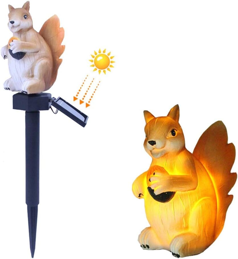 Lampe Solaire - LEDGardenStick™ - Ecureuil