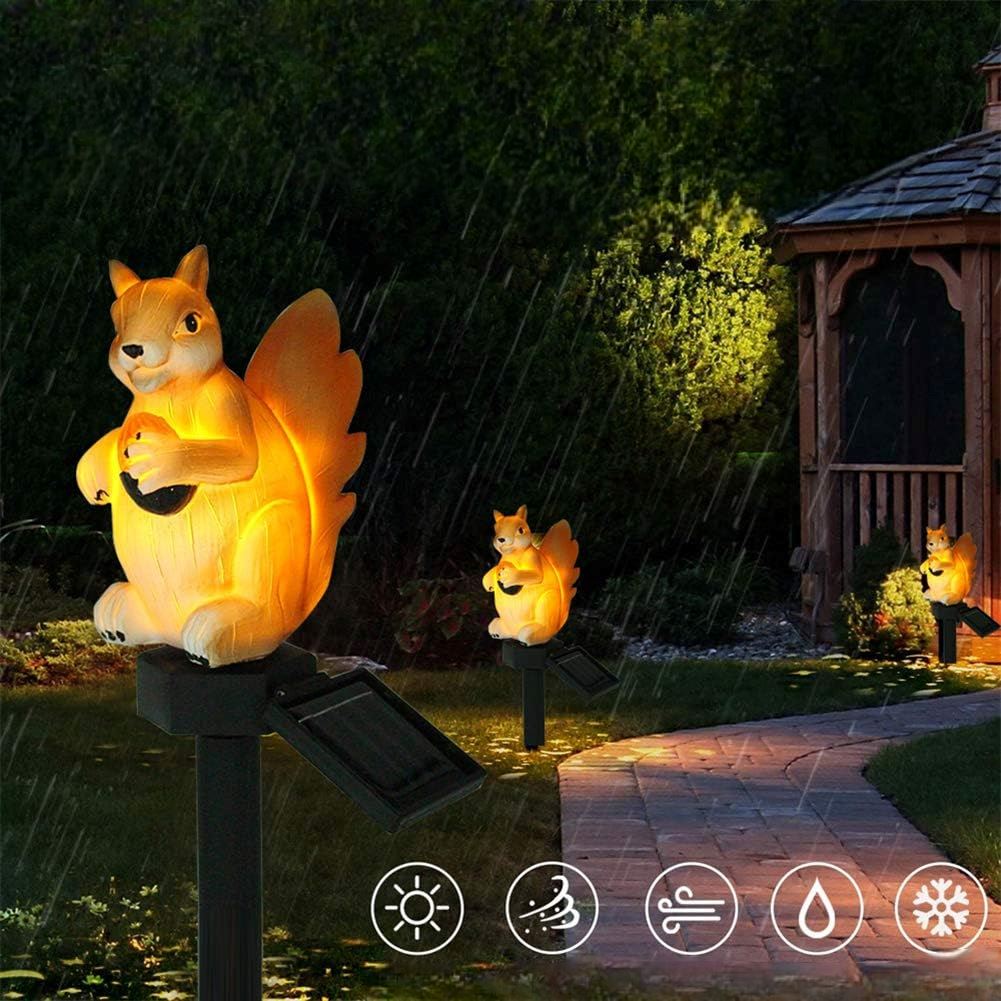 Lampe Solaire - LEDGardenStick™ - Ecureuil