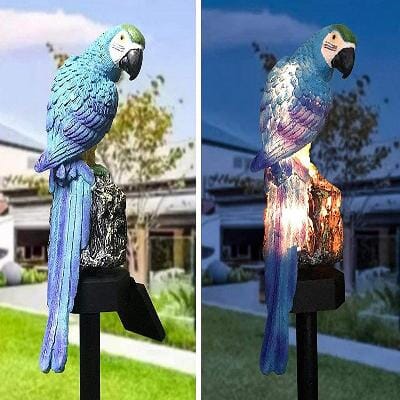 Lampe Solaire - LEDGardenStick™ - Perroquet Bleu