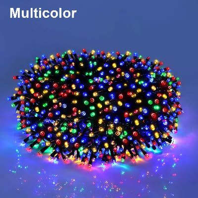 guirlande lumineuse extérieur 50 mètres multicolore