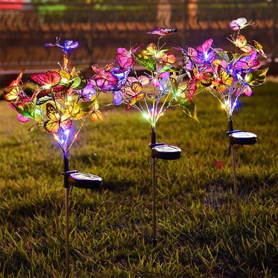 Lampe exterieur fois trois jardin