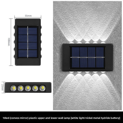 Luminaire extérieur variant blanc froid