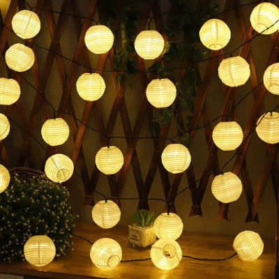 boule lumineuse guirlande decorative