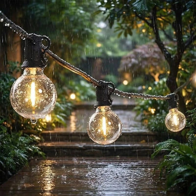 guirlande guingeutte solaire exterieur étanche sous la pluie ip65