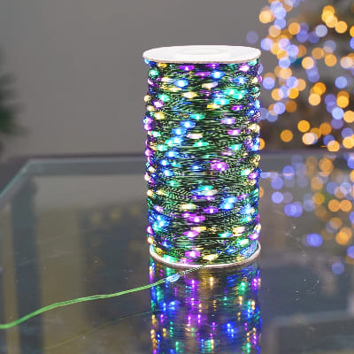 Guirlande lumineuse exterieur 100m multicolore