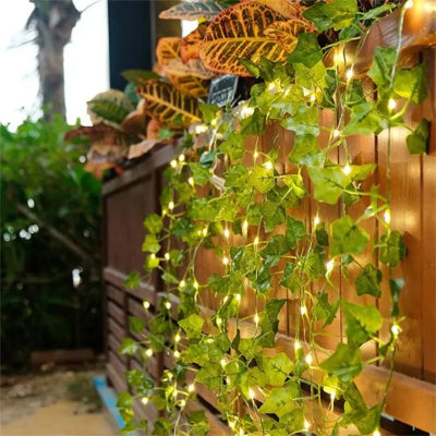 Guirlande lumineuse solaire effet cascade