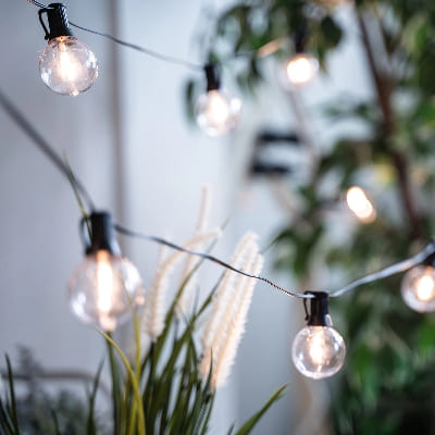 guirlande pour extérieur de jour