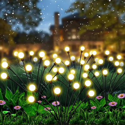 lampe de jardin luciole soiree lumineuse