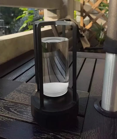 lampe exterieur noire variant