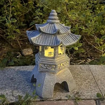 lampe solaire de jardin decozen