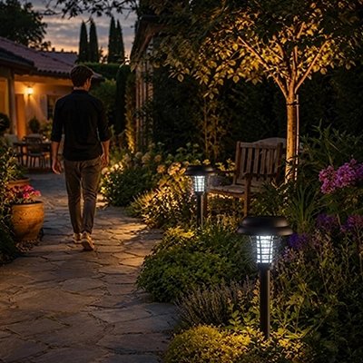 Luminaire exterieur décorative