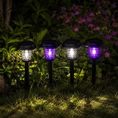 Luminaire exterieur double fonctions