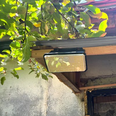 Luminaire exterieur sous toiture