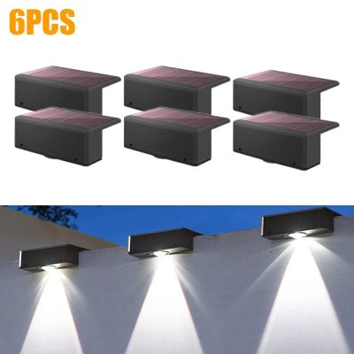 variant luminaire exterieur lot de six blanc